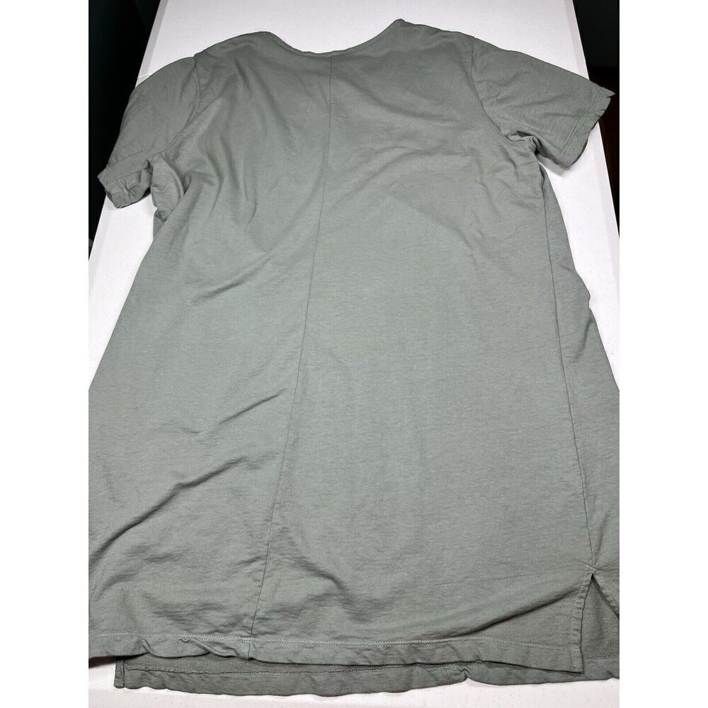 Marc Ware Hot Cotton 100% Cotton Sage Boho Midi Shirt Dress 2X - Picture 6 of 6
